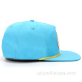 Chapéu snapback de algodão com patch